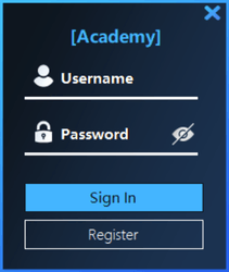 Login Screen