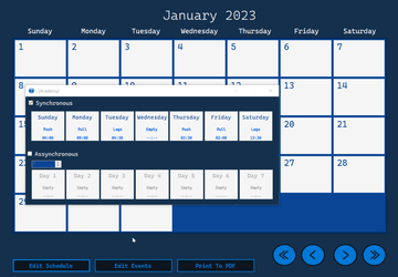 Sync Calendar
