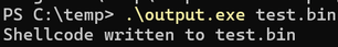 Output image